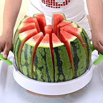 FEENM 15-Inch Large Watermelon Slicer & Corer