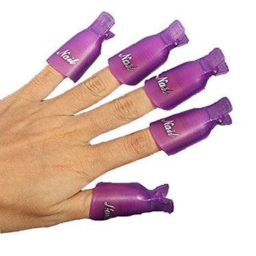 HIGHROCK Acrylic Nail Art Polish Remover Wrap Cleaner (10-Pack)