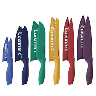 Cuisinart Color Knife Set With Blade Guards (12-Piece)