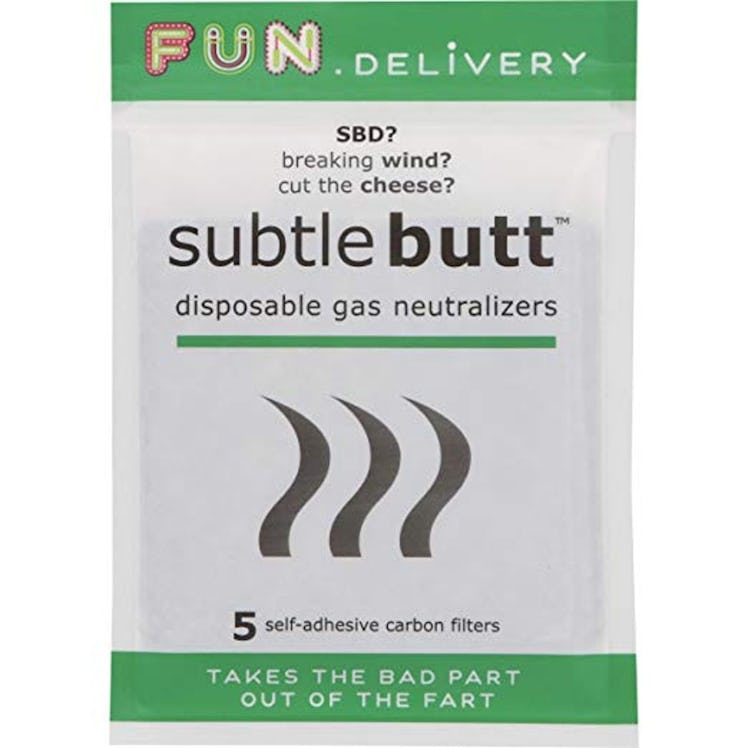 Subtle Butt: Disposable Gas Neutralizers (5-Pack)