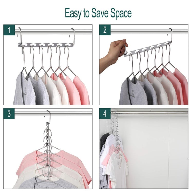 MeetU Space Saving Hangers (12-Pack)