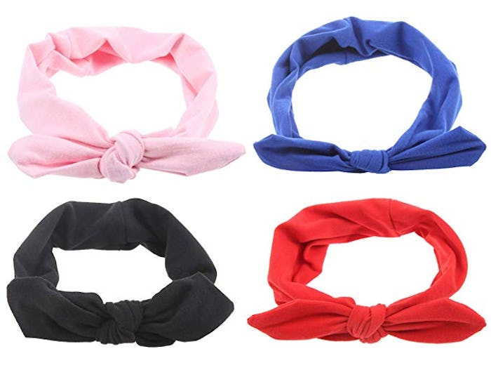 ELACUCOS Stretchy Twist Headband (4-Pack)
