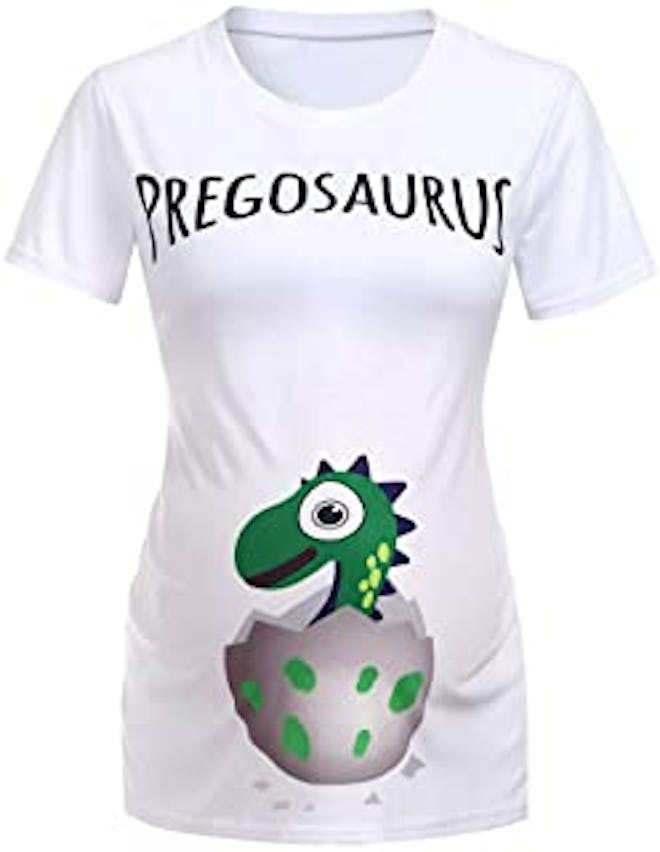 Maternity Dinosaur T-Shirt