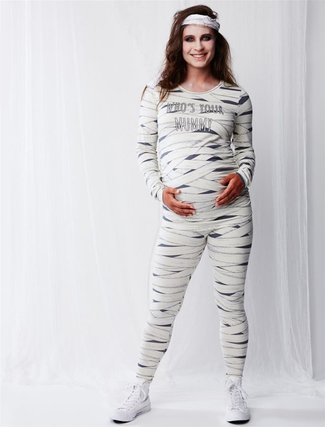 Who's Your Mummy Maternity Halloween Costume