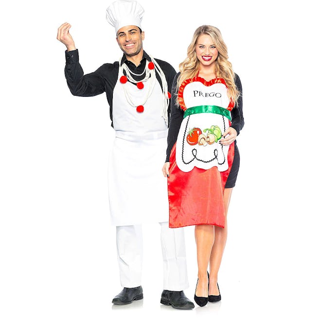 Pasta Chef and Prego Couples Costume