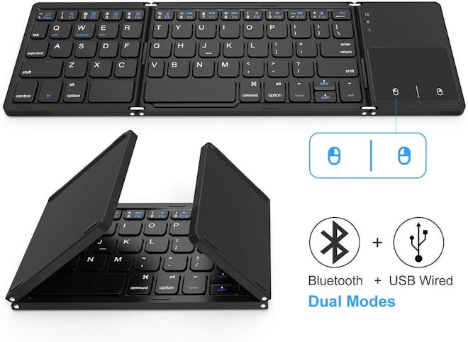 Jelly Comb Foldable Bluetooth Keyboard