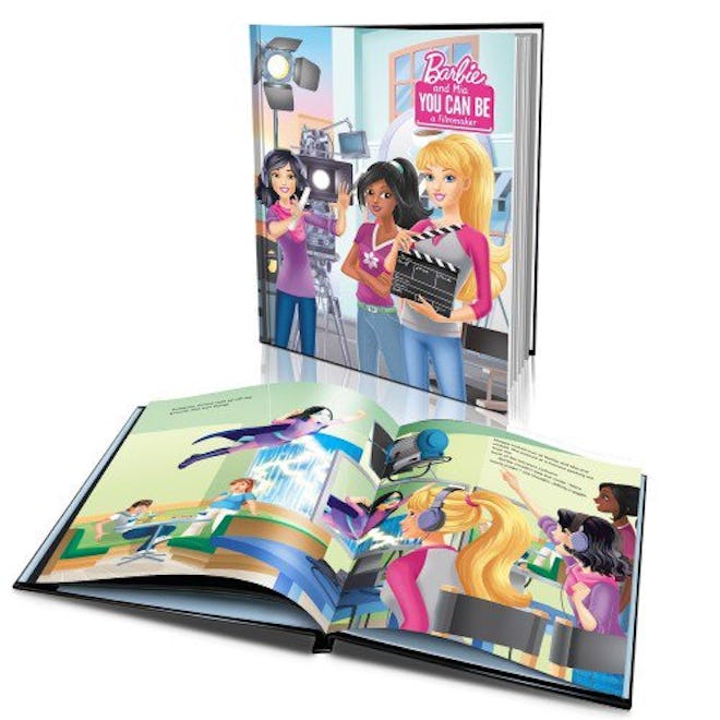 'Barbie You Can Be a Filmmaker' Personalized Story Book