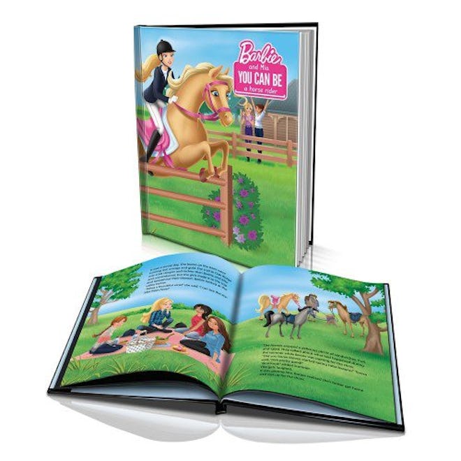 'Barbie You Can Be a Horse Rider' Personalized Story Book
