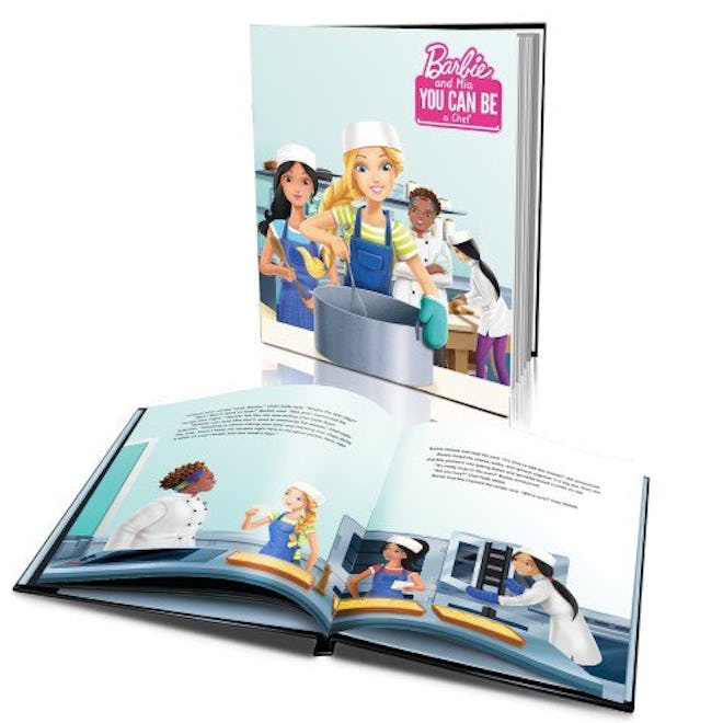 'Barbie You Can Be a Chef' Personalized Story Book