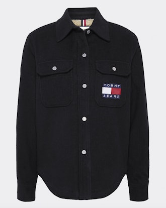 Tommy Jeans Sherpa Lined Shirt Jacket