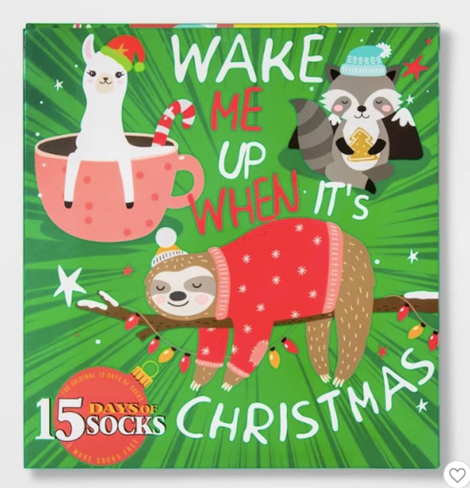 Women's Holiday Critter 15 Days of Socks Advent Calendar