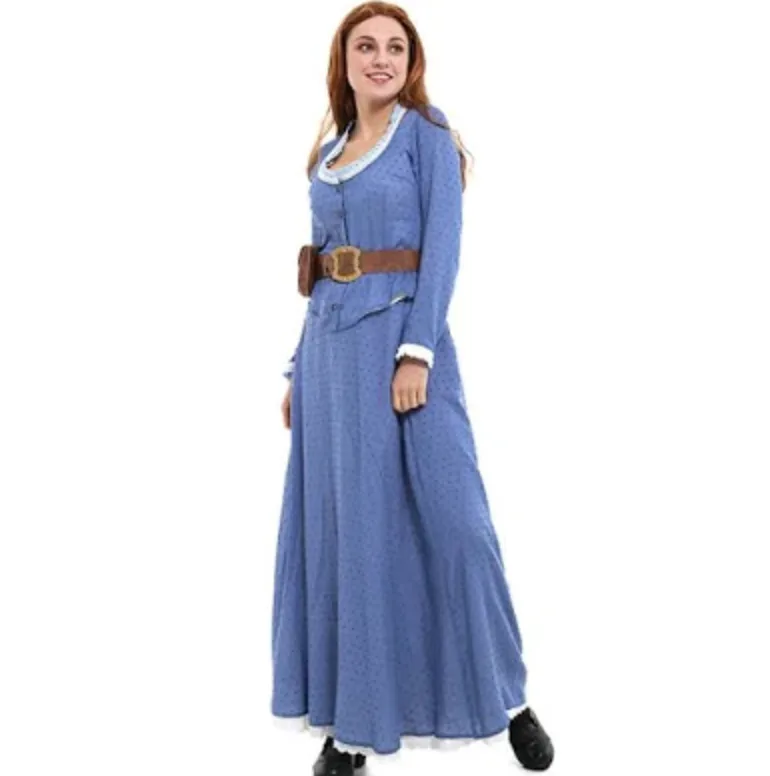 dolores abernathy blue dress In Stock]Westworld Season2 Dolores Abernathy Cosplay Costume(No Boots –  AAACosplay
