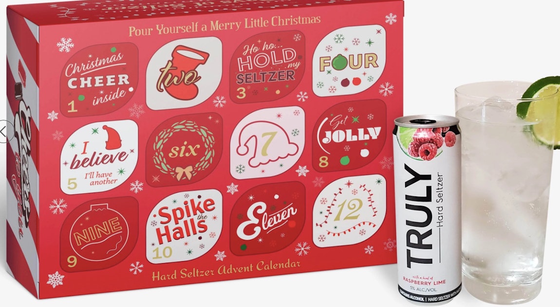 This Hard Seltzer Advent Calendar For 2019 Features Truly & White Claw