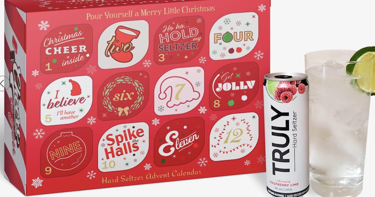 This Hard Seltzer Advent Calendar For 2019 Features Truly & White Claw