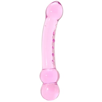 PinkCherry G Passion Glass Dildo Curve in Pink