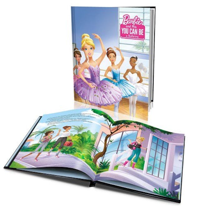'Barbie You Can Be a Ballerina' Personalized Story Book