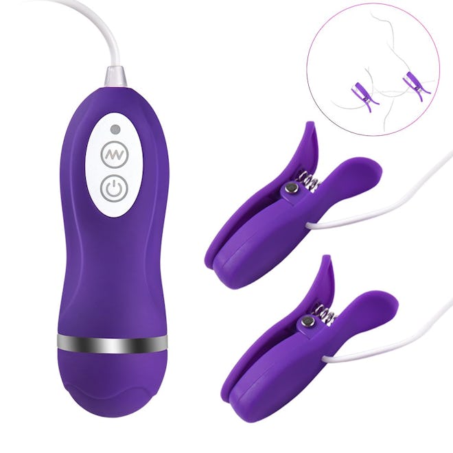 Utimi Nipple Clamps Vibrating Breast Clamps