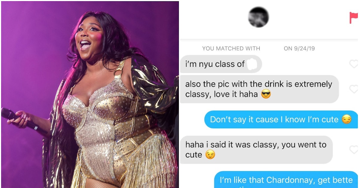 I Messaged My Tinder Matches With Lizzo Lyrics Here S What Happened