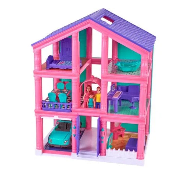 Kid Connection 3-Story Dollhouse Play Set