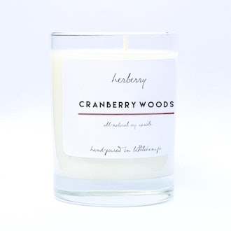 CRANBERRY WOODS. 12 OZ. All Natural Soy Candle