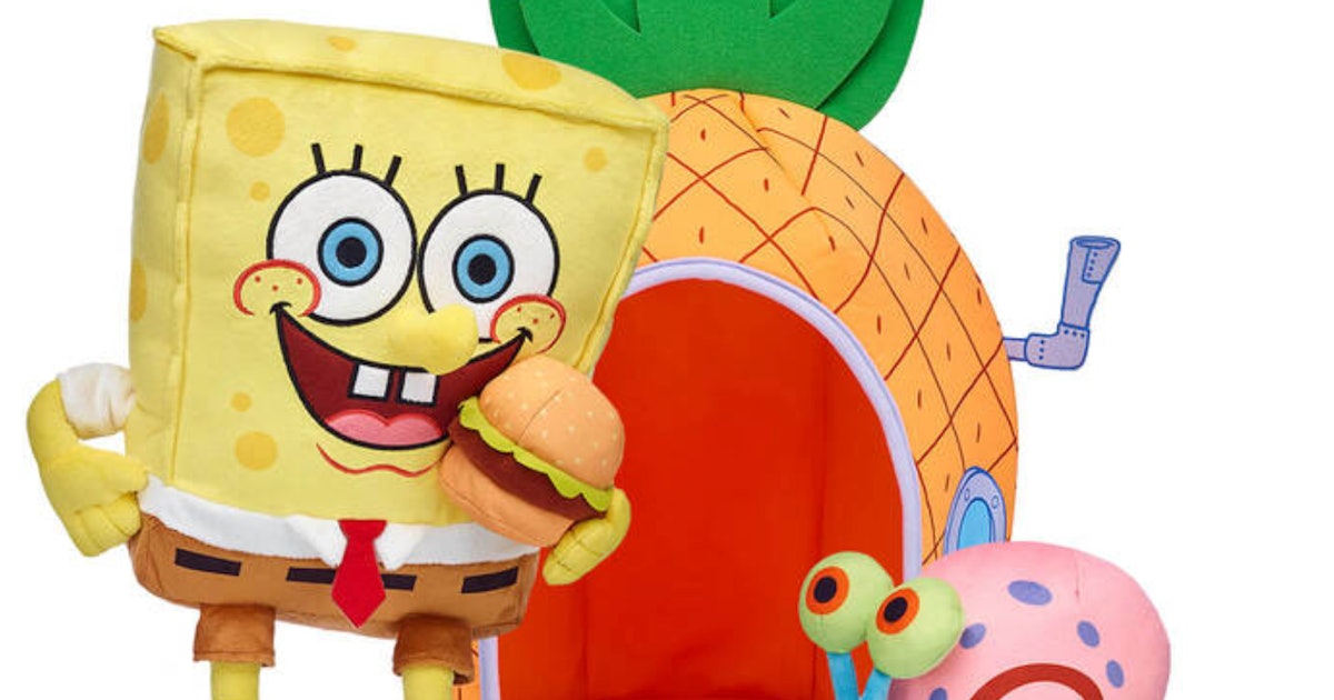 Spongebob Build A Bear Is Here It S Better Than A Krabby Patty