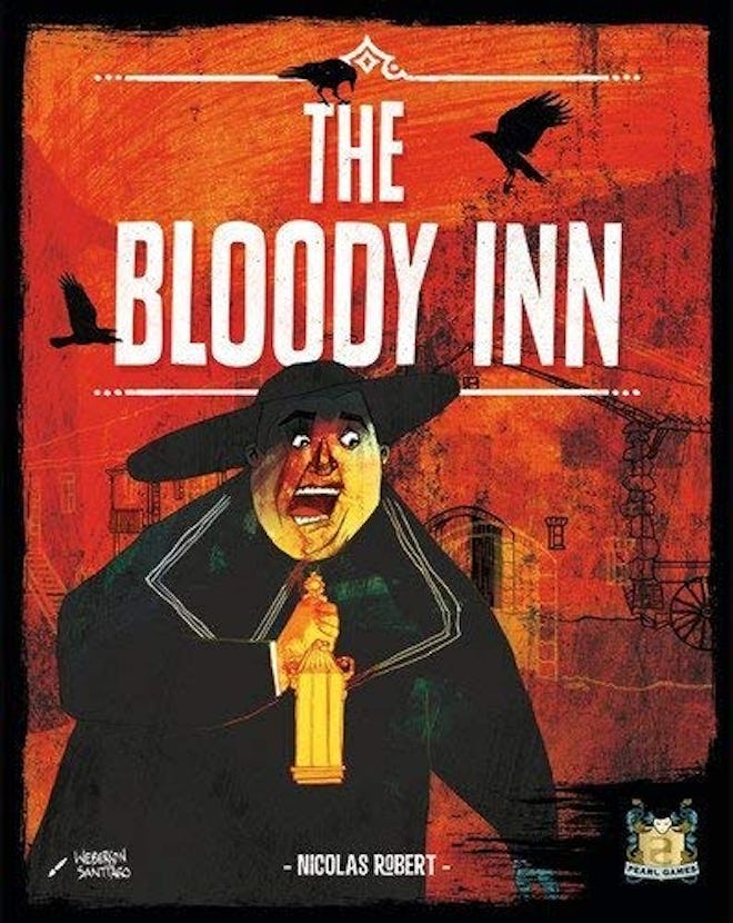 The Bloody Inn is a short horror board game with a solo player option. 