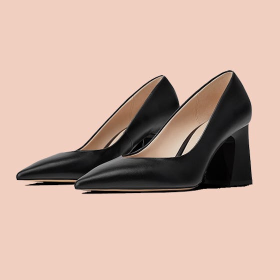 Block Heel High Heels
