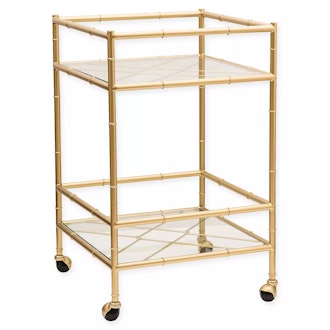 One Kings Lane™ Open House Huntley Bar Cart in Aged Gold