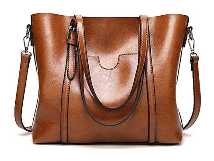 BAISHILIN Soft Leather Tote