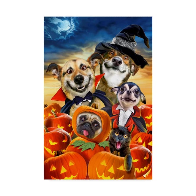 Spooky Puppies Print