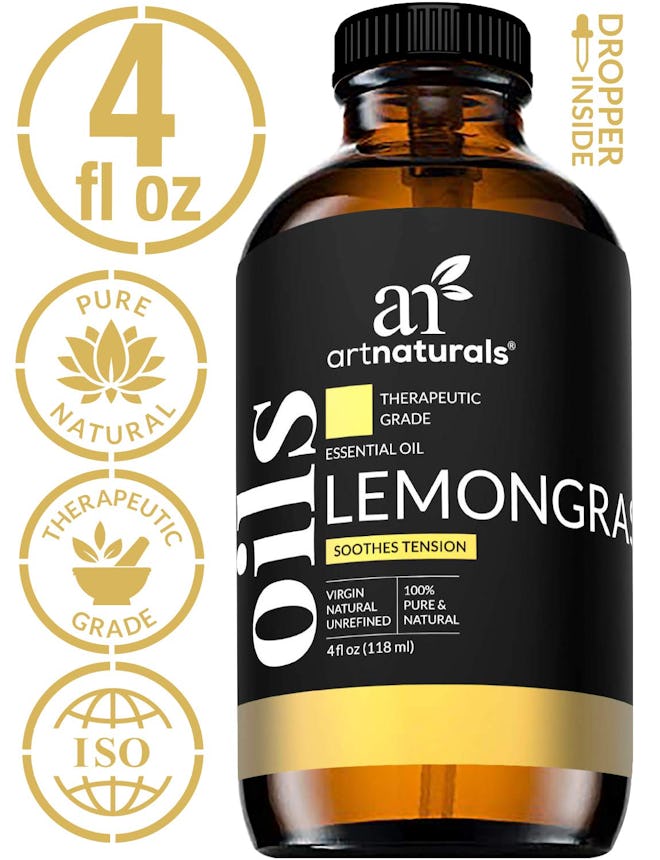 ArtNaturals 100% Pure Lemongrass Essential Oil (4 Fl Oz/ 118 mL)