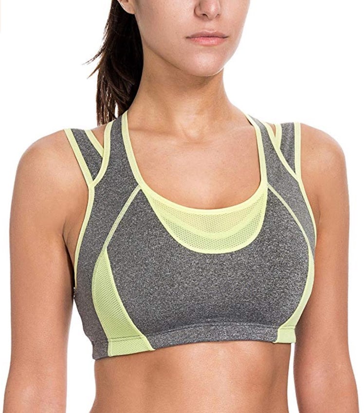 SYROKAN Women's Workout Sports Bra