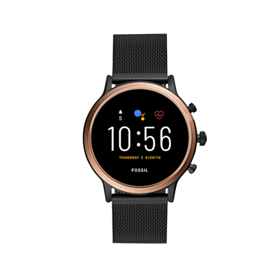 GEN 5 SMARTWATCH - JULIANNA HR BLACK STAINLESS STEEL