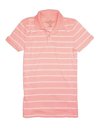 American Eagle Men's Soft Jersey Polo Golf Shirt 