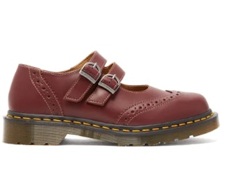 Dolly Buckled Leather Brogues