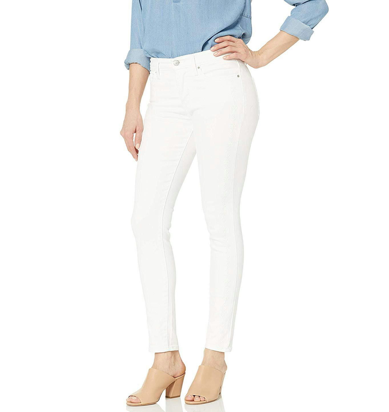 PEACHY PINK Luxury Womens Curve Shaping High Waisted Pants Shorts
