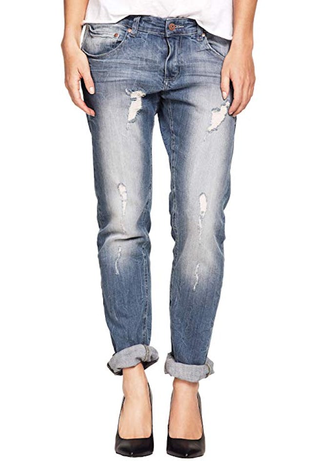 Ellos Women's Plus-Size Boyfriend Jeans