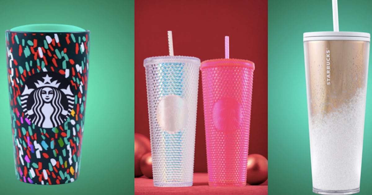 Starbucks' New Holiday Tumblers Are *So* Pretty & Festive