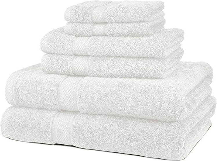 Pinzon Blended Egyptian Cotton Bath Towel Set (6-Piece)