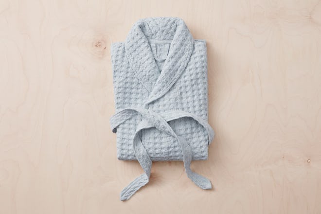 Stonewashed Waffle Bathrobe