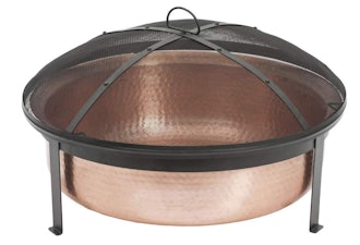 Hand Hammered Copper Fire Pit by CobraCo