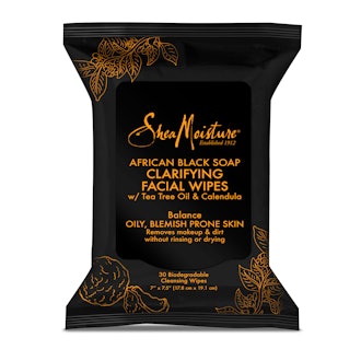 African Black Soap Clarifying Facial Wipes