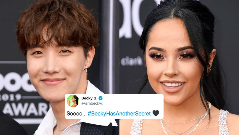 Bts Becky G S Cryptic Twitter Interaction Hints At A Hobi G Collab