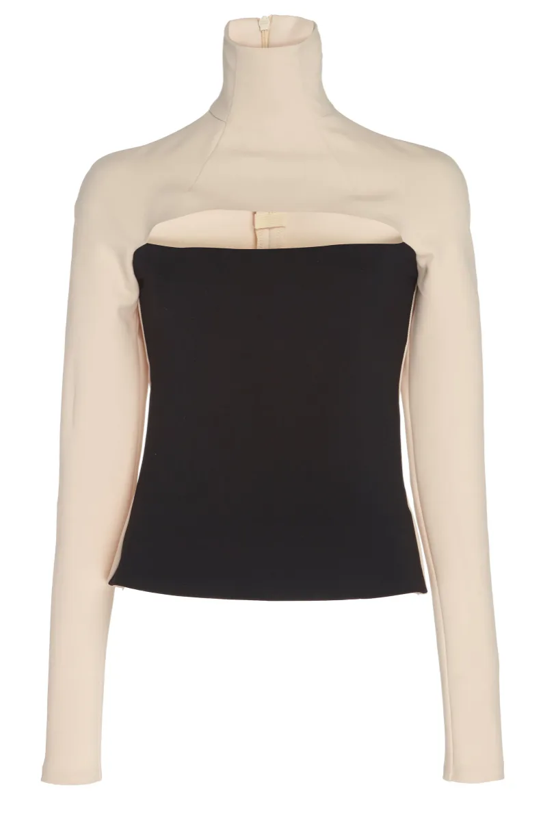 How To Style A Fitted Turtleneck, Fall's Easiest Outfit-Making Trend