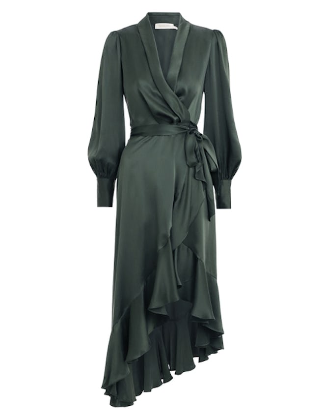 Espionage Silk Wrap Midi