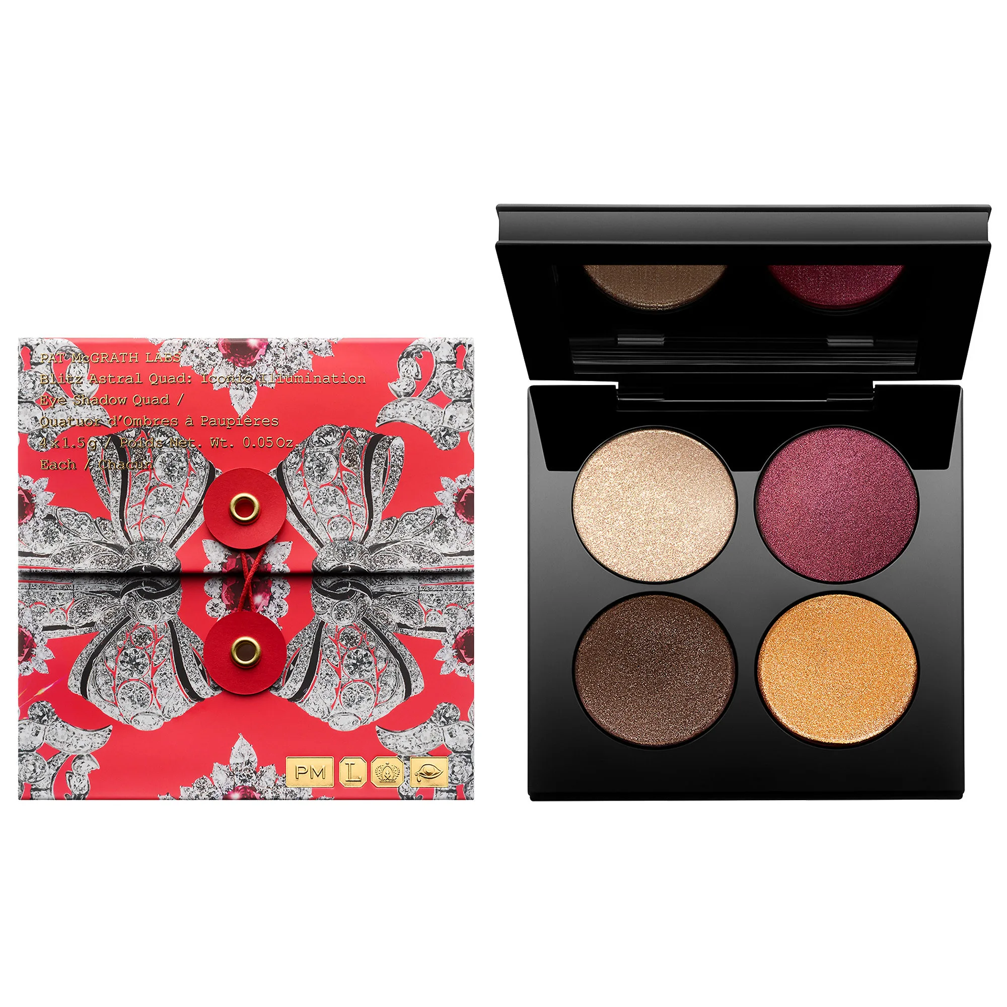 Pat McGrath Blitz Astral Quad Eyeshadow Palettes Just Dropped