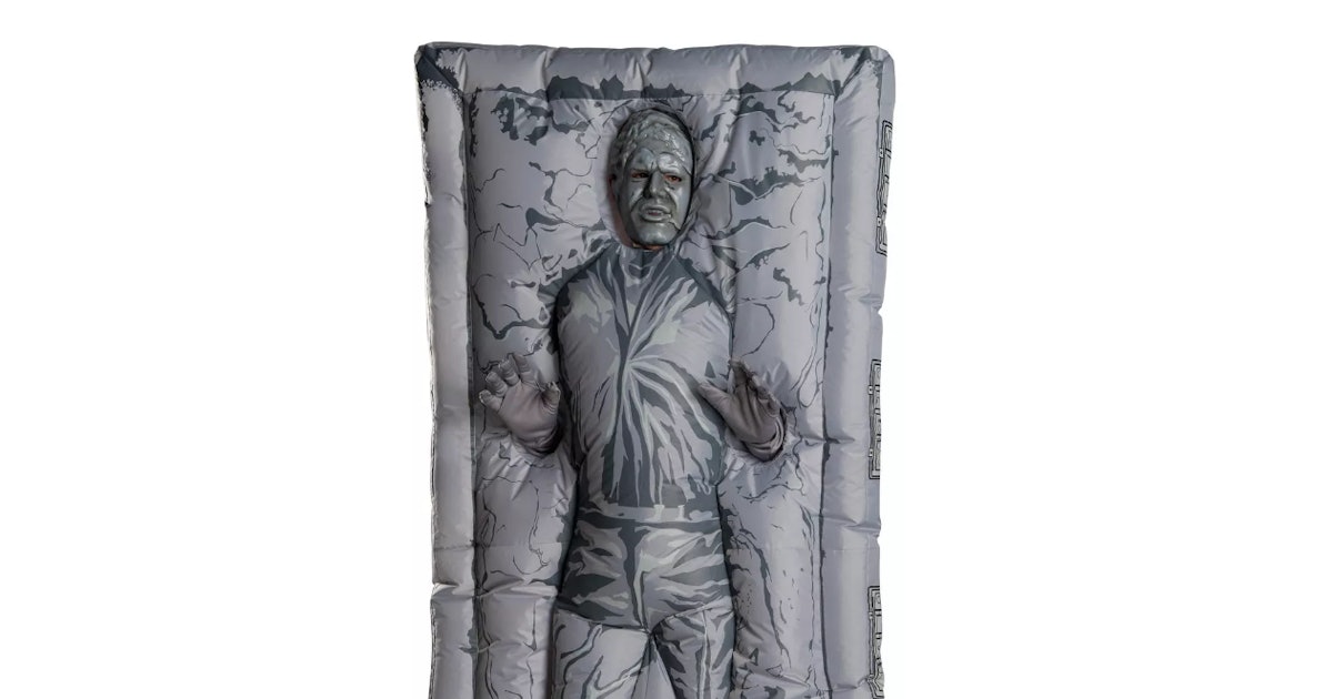 This Inflatable Han Solo In Carbonite Costume Is Perfect For New Parents