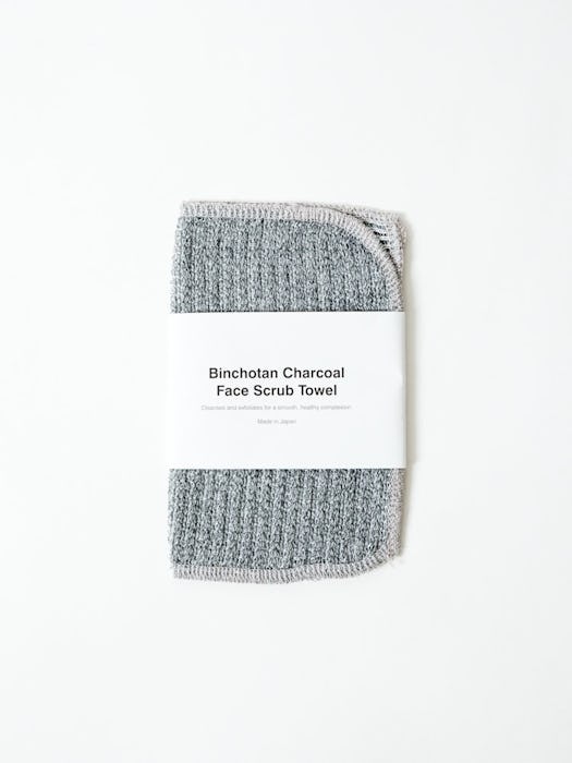 Morihata Charcoal Face Scrub Towel