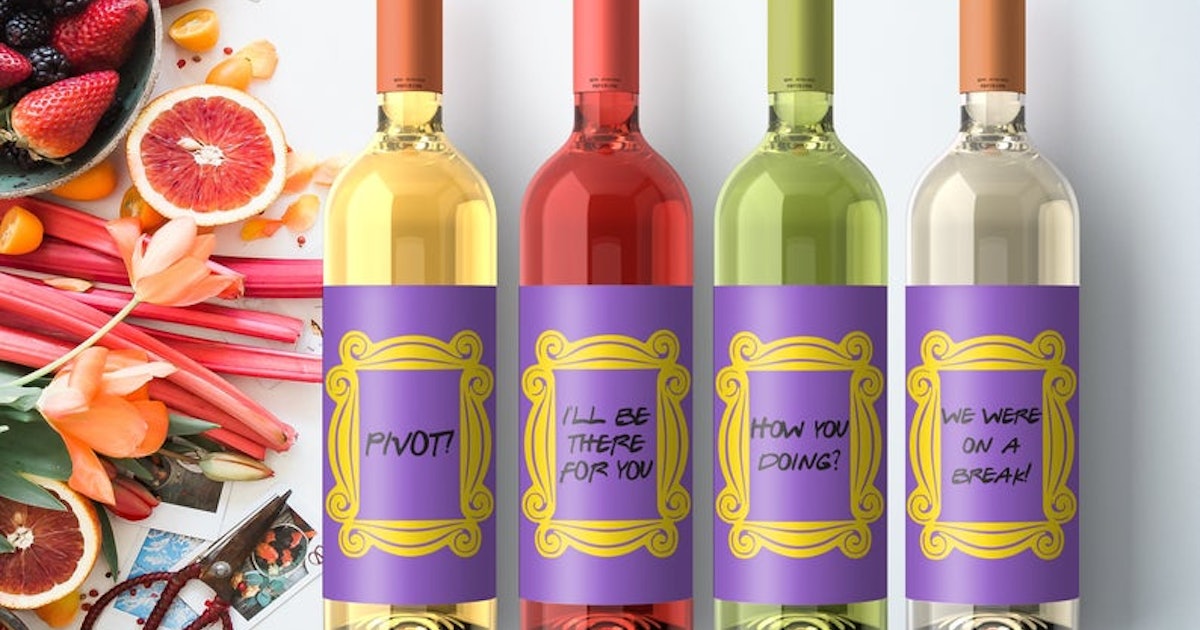 These Friends Shot Glasses Are Full Of The Best References To The Show