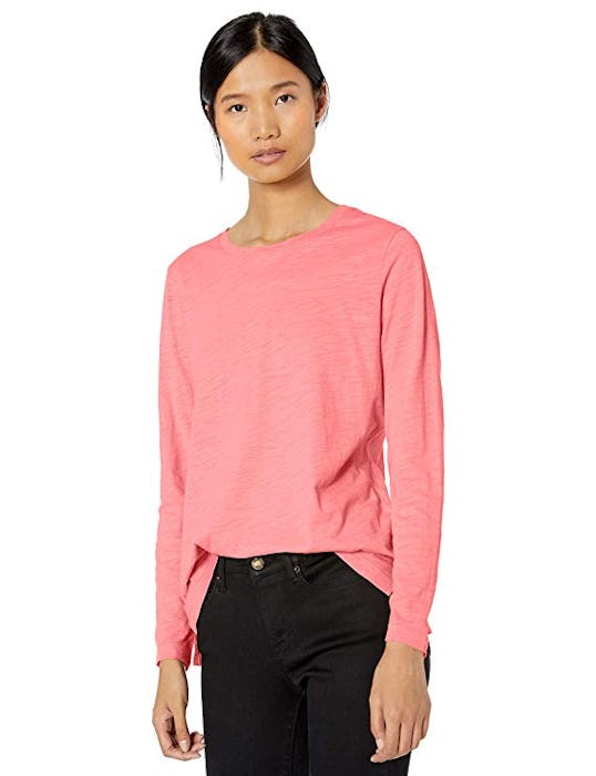 Goodthreads Vintage Cotton Long Sleeve Crewneck Tee